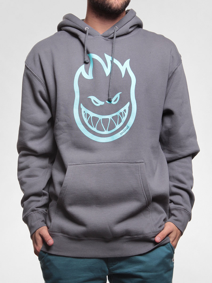 Spitfire sweatshirt Bighead HD (ccharcoal/teal)