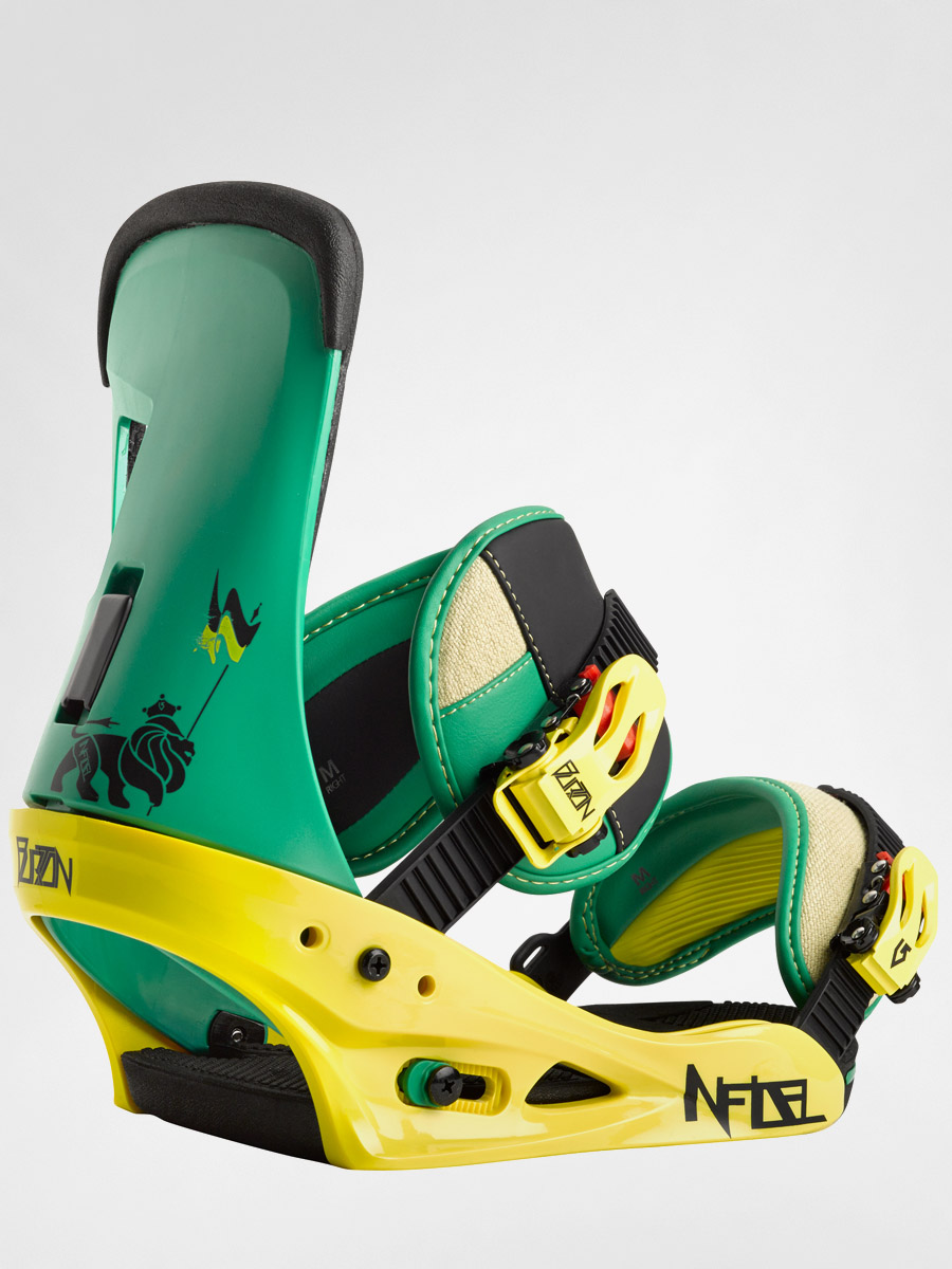 Mens Burton snowboard bindings Infidel (irie)