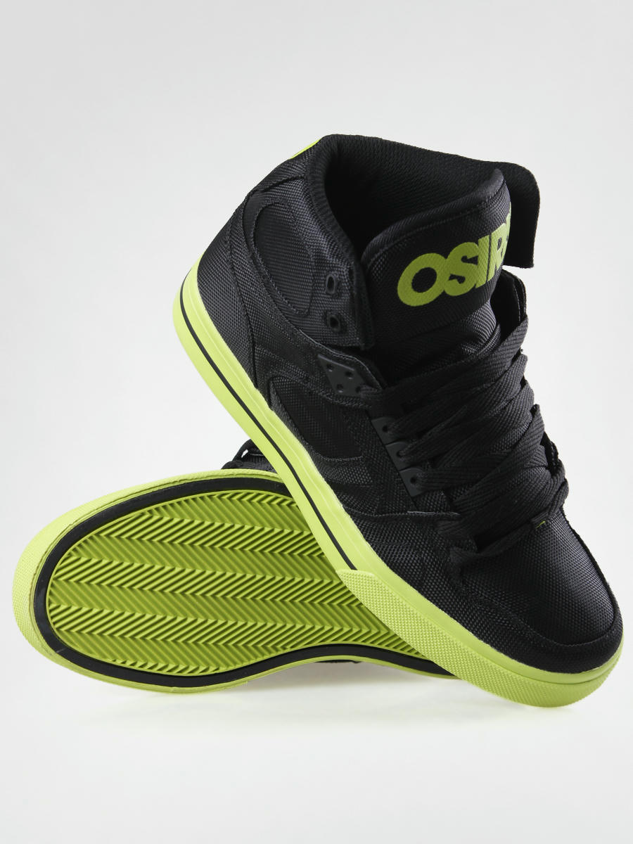 Osiris shoes NYC 83 Vlc black black lime