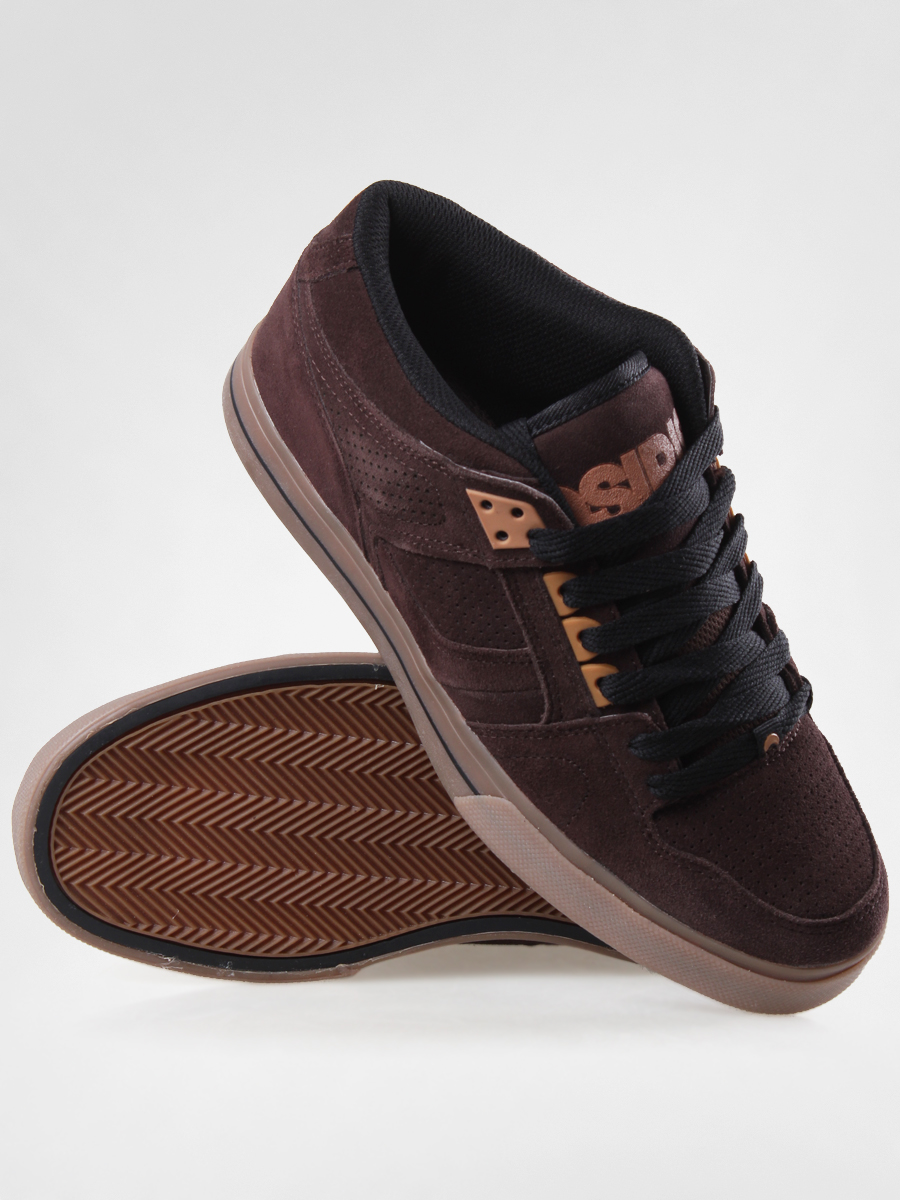 Osiris shoes NYC 83 Mid Vlc (black/tan/gum)