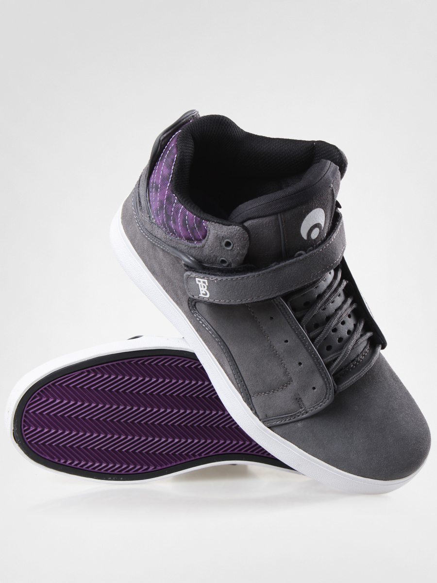 Osiris shoes Bingaman Vulc (charcoal/purple/white)