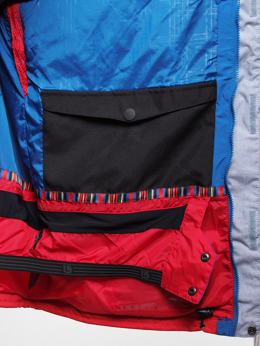 Mens Burton snowboard jacket Latitude (cyanide/burner)