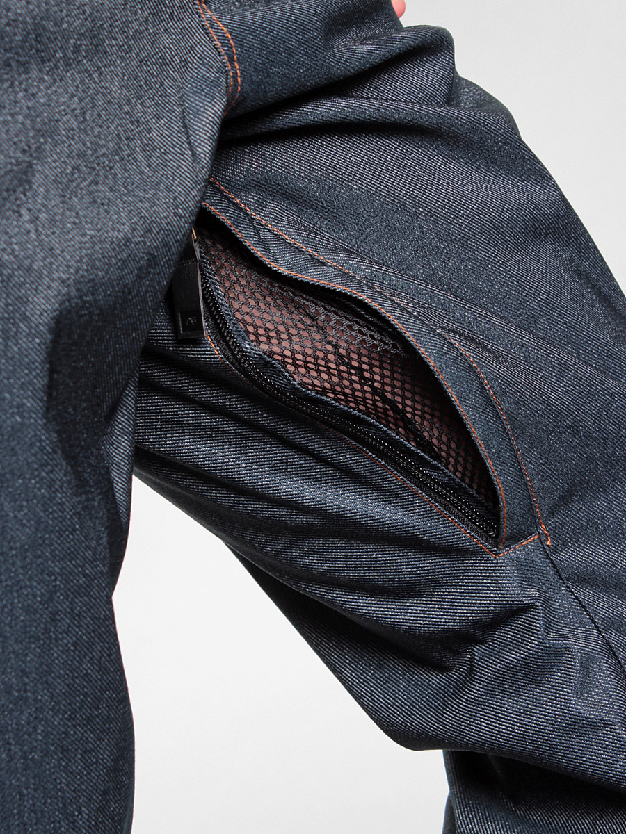 Mens Analog snowboard pants Remer (indigo denim)