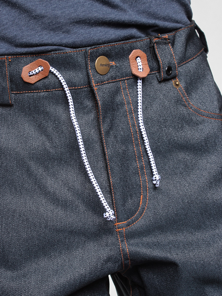 Mens Analog snowboard pants Remer (indigo denim)