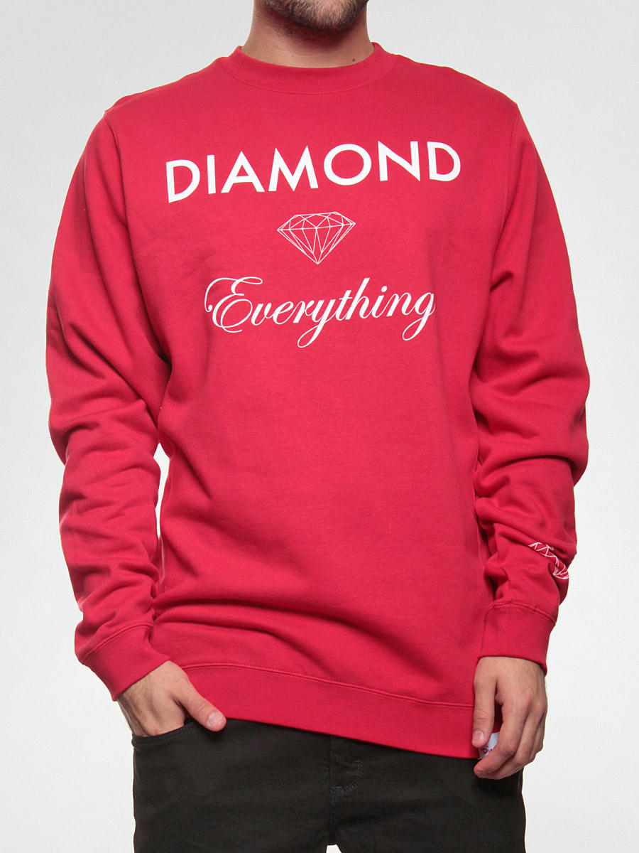 red diamond sweatshirt