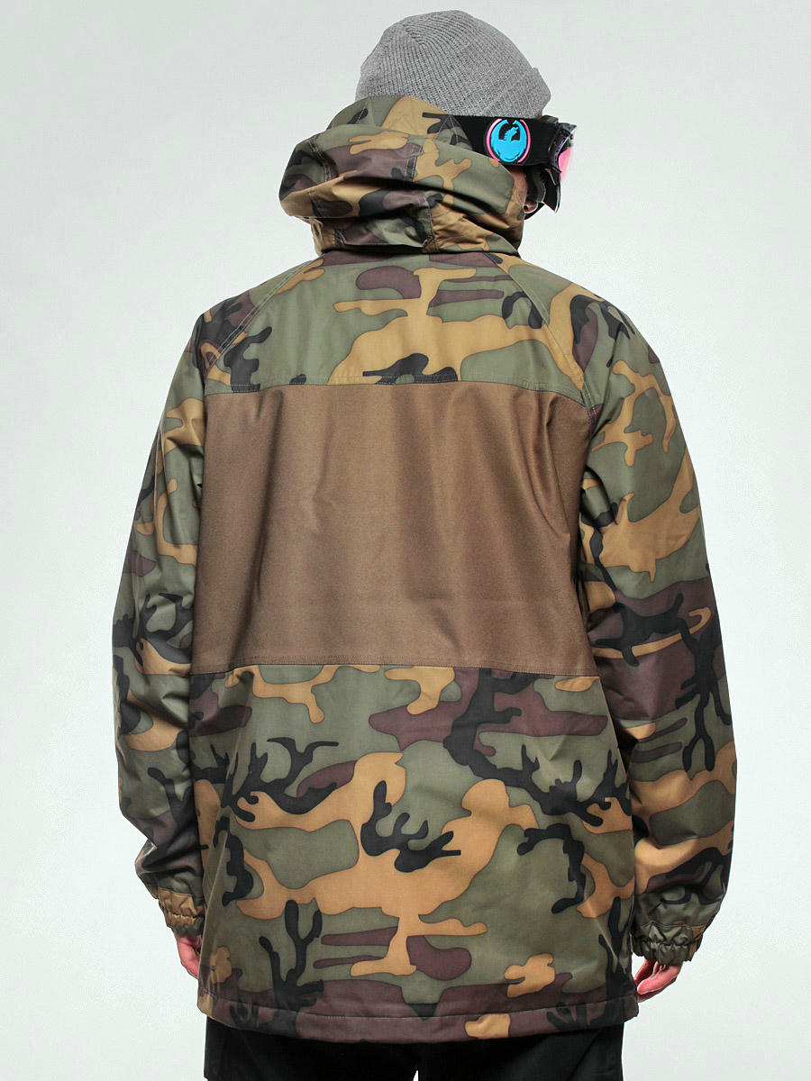 burton snowboard jacket camo