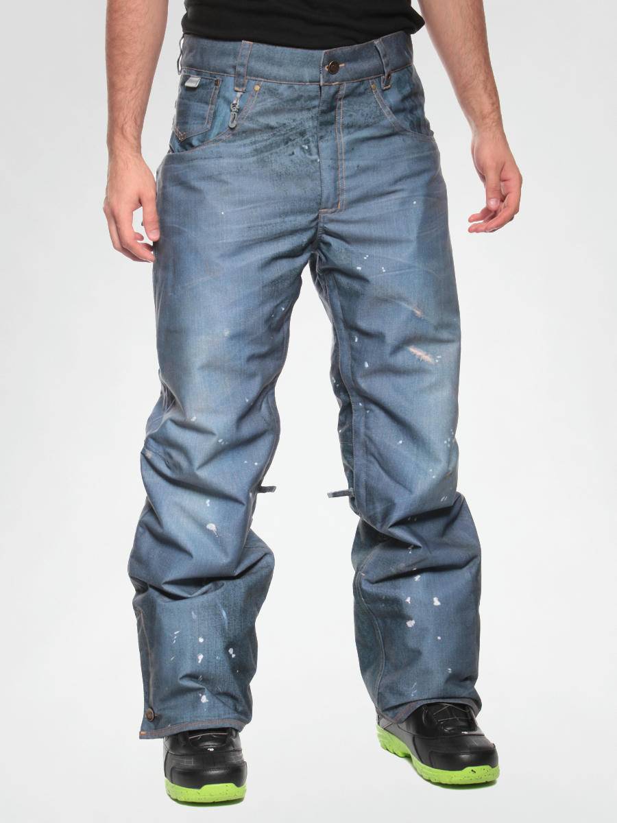 denim ski pants mens