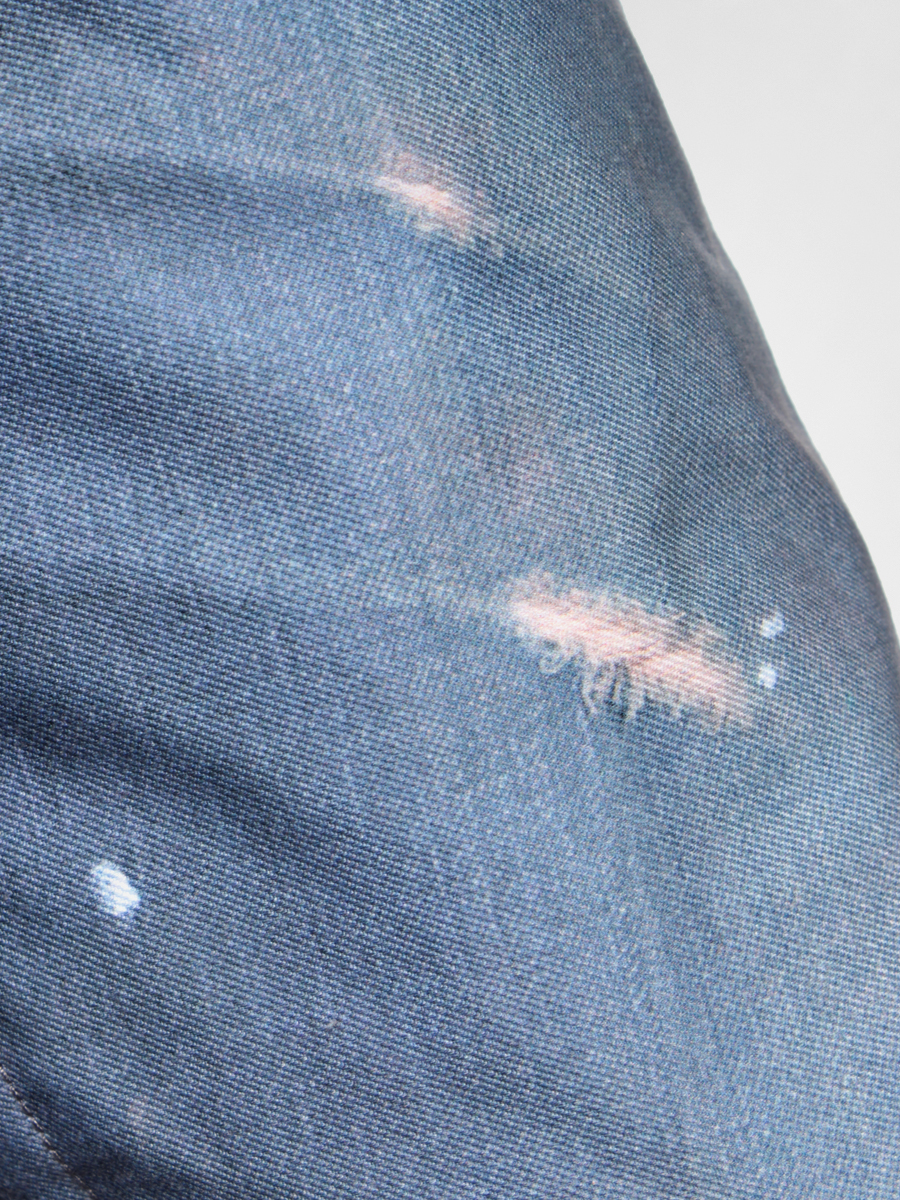 Mens 686 Snow Pants Rsrv Destructed Denim Ins (indigo)