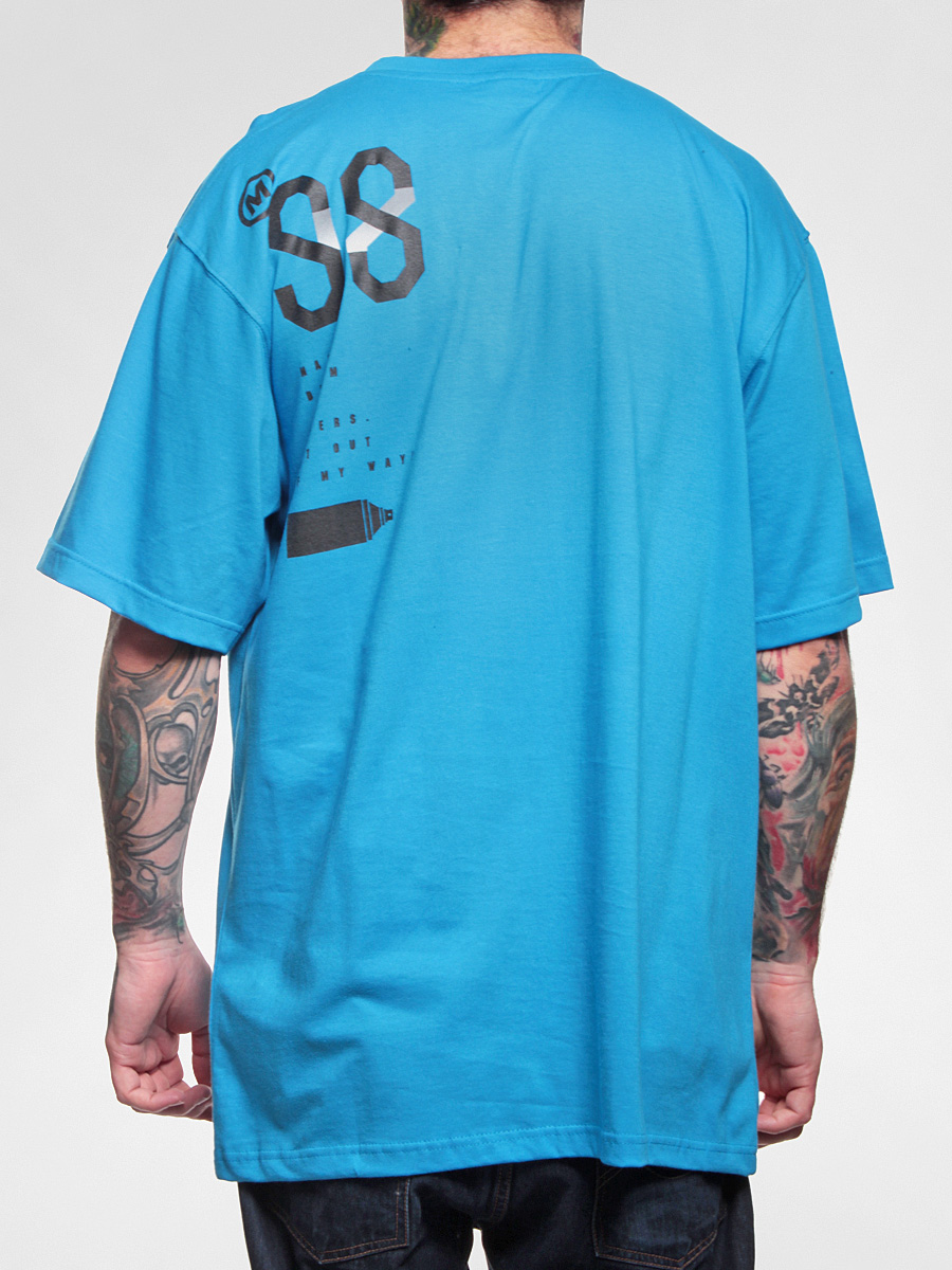 MassDnm T-shirt Vandalism (blue)