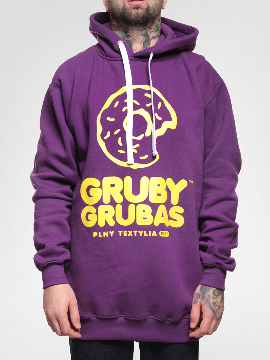 PLNY sweatshirt Gruby Grubas HD (purple)