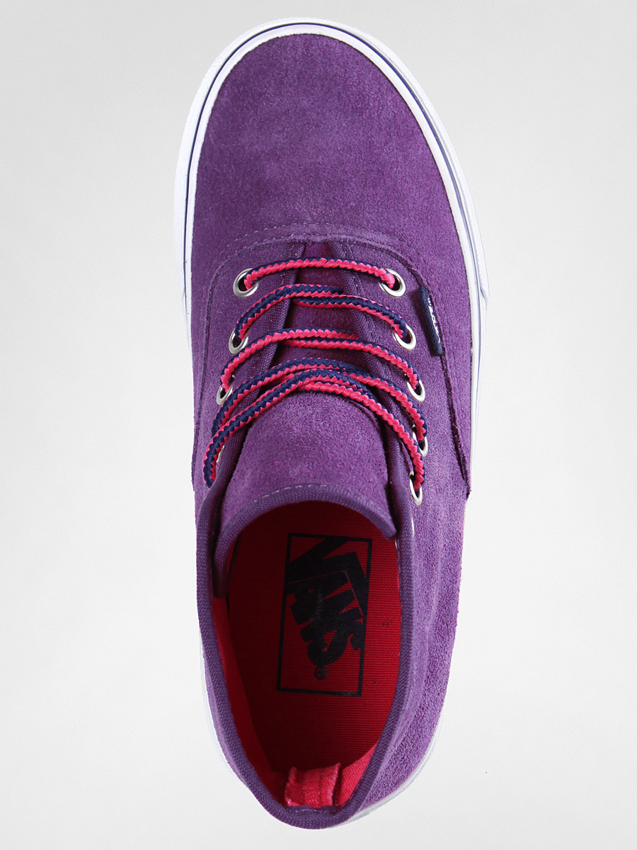 Vans shoes Authentic Hi Wmn RQFAJ9 (suede/dark purple)