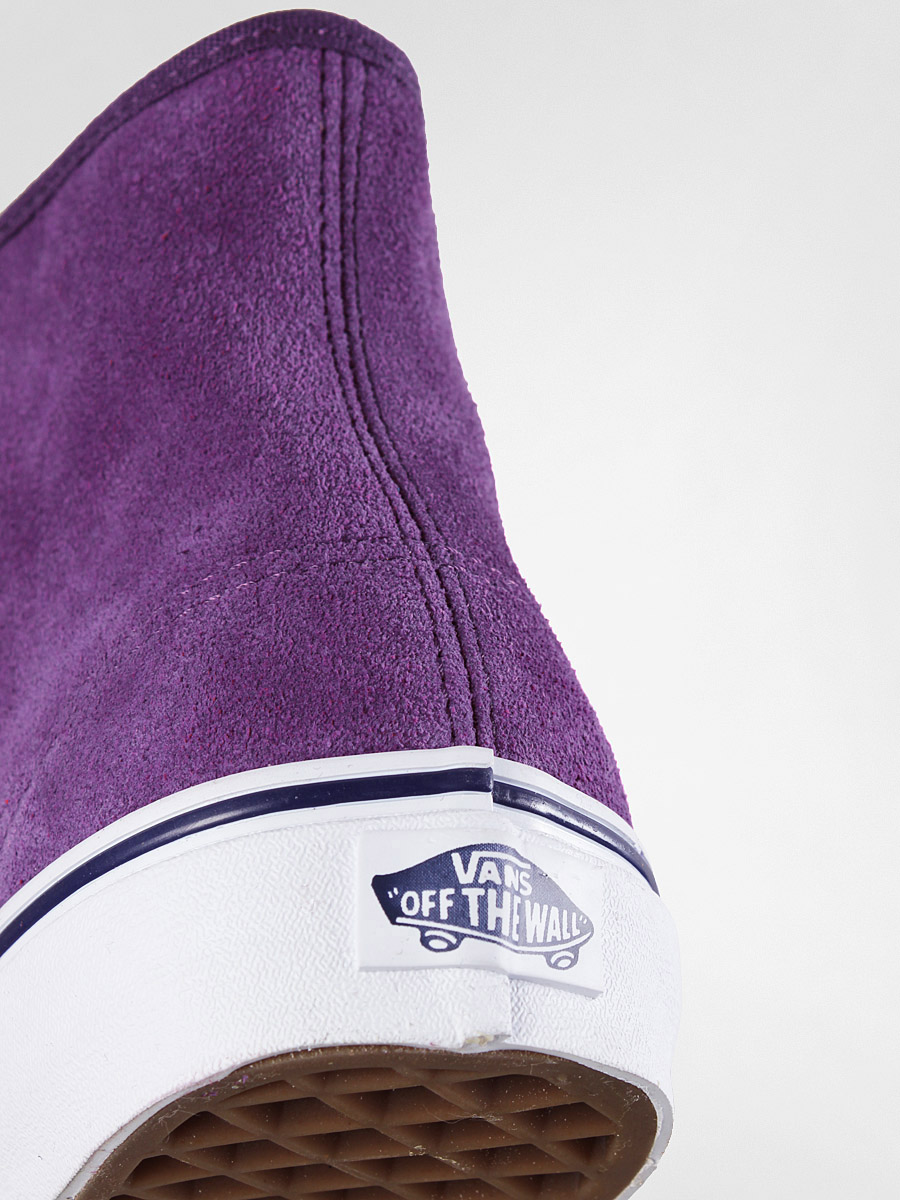 Vans shoes Authentic Hi Wmn RQFAJ9 (suede/dark purple)