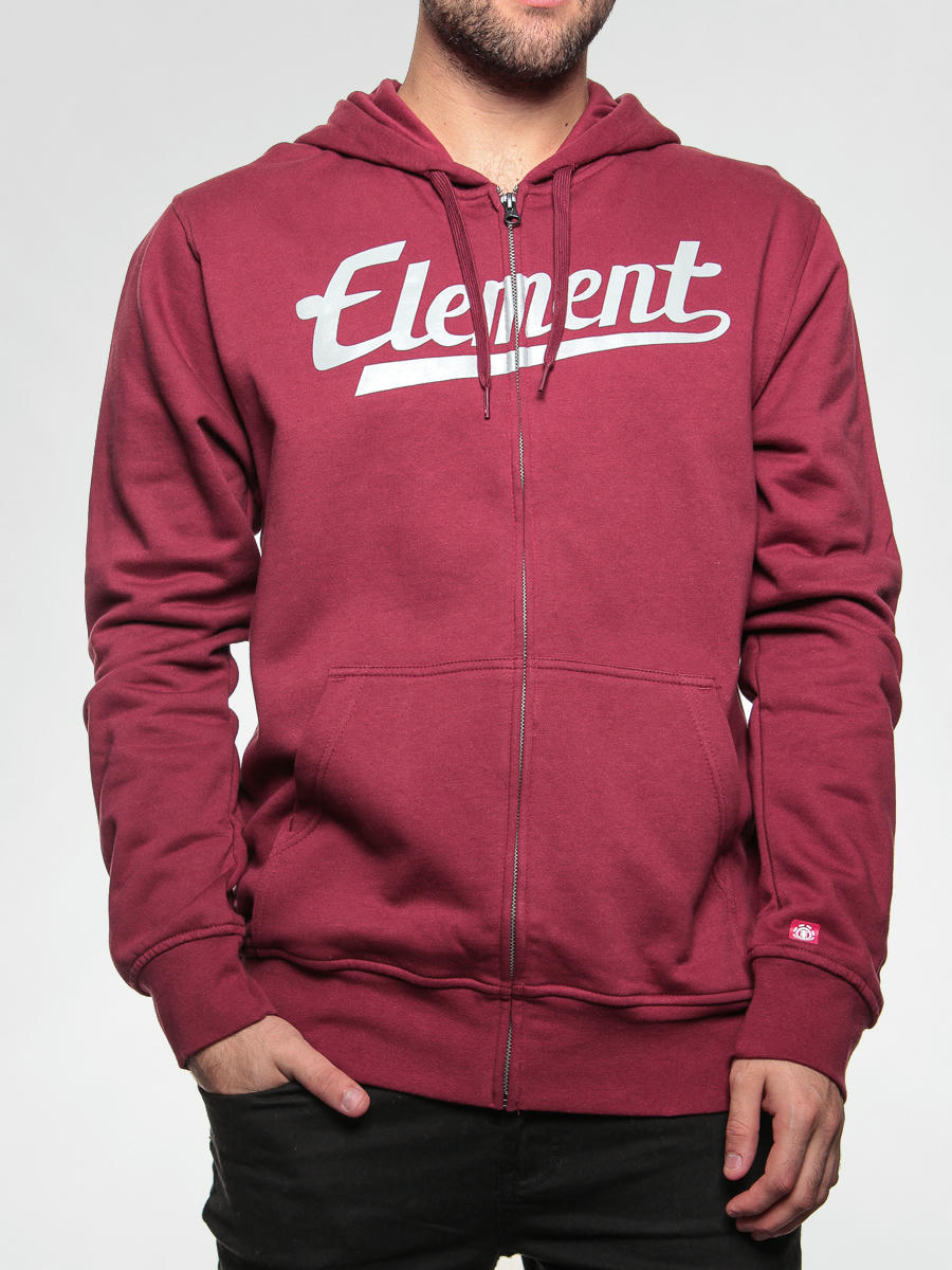 crimson color hoodie