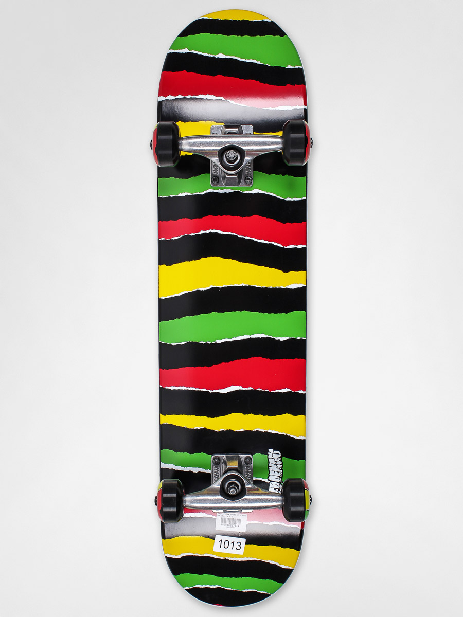Speed Demons Skateboard Torn 7.5 (rasta)