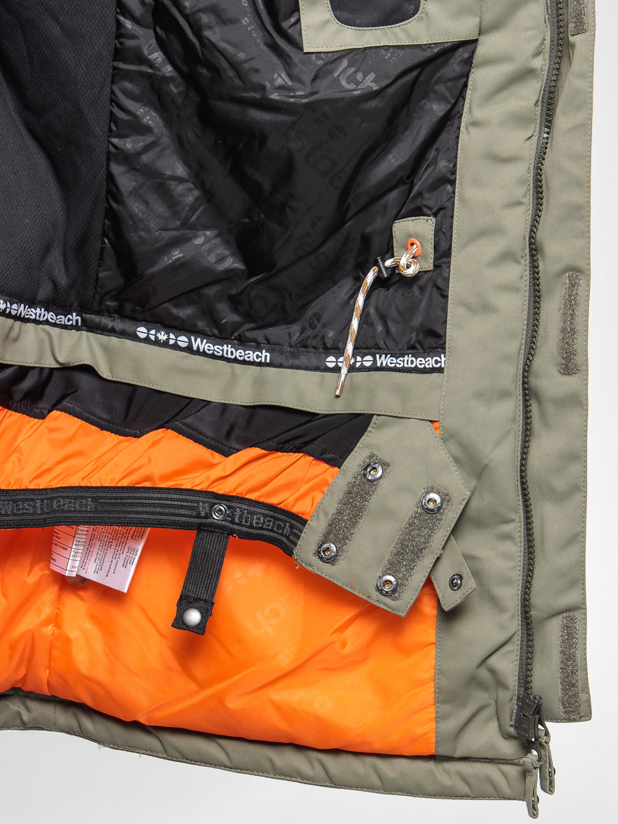Mens Westbeach Snowboard jacket Wood Parker (comando)