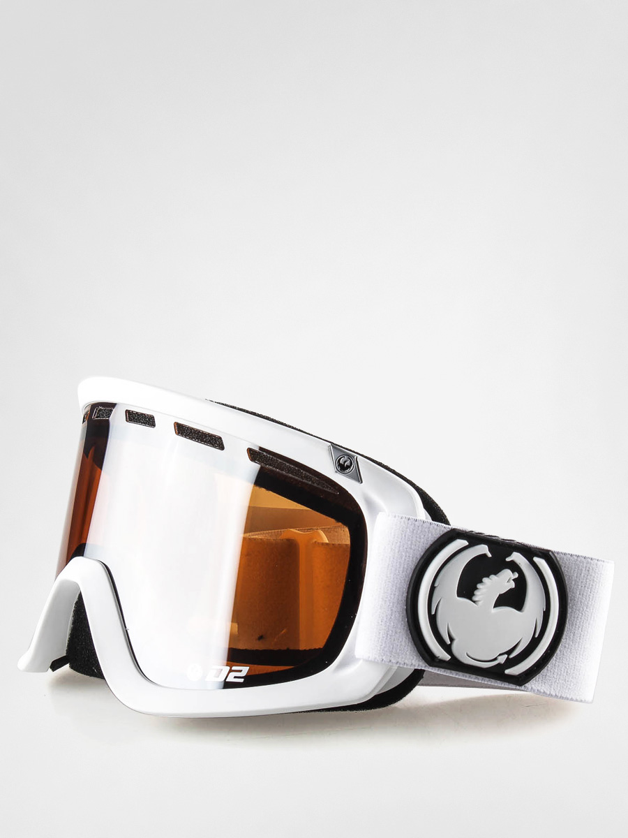 Dragon Goggle D2 (powder/ionized+amber)