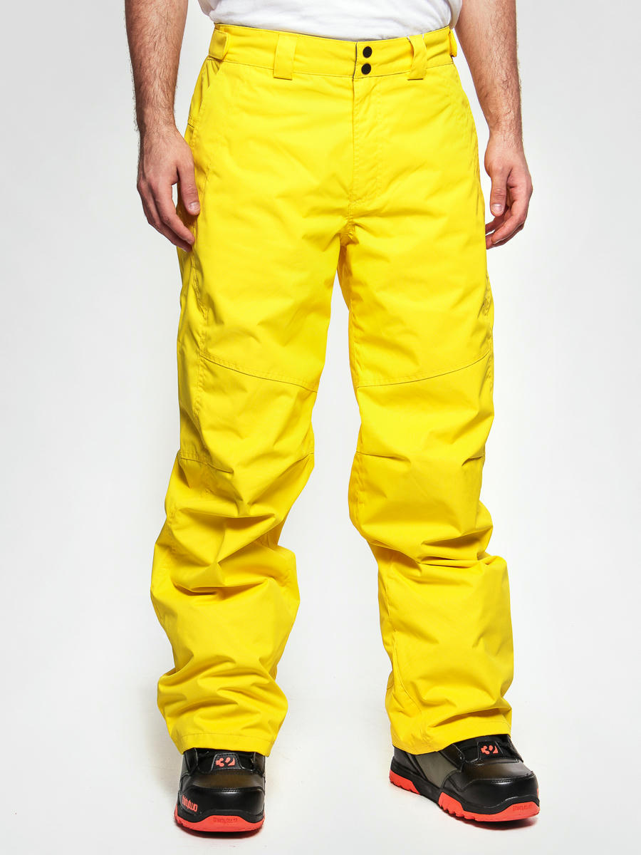 yellow snowboard pants