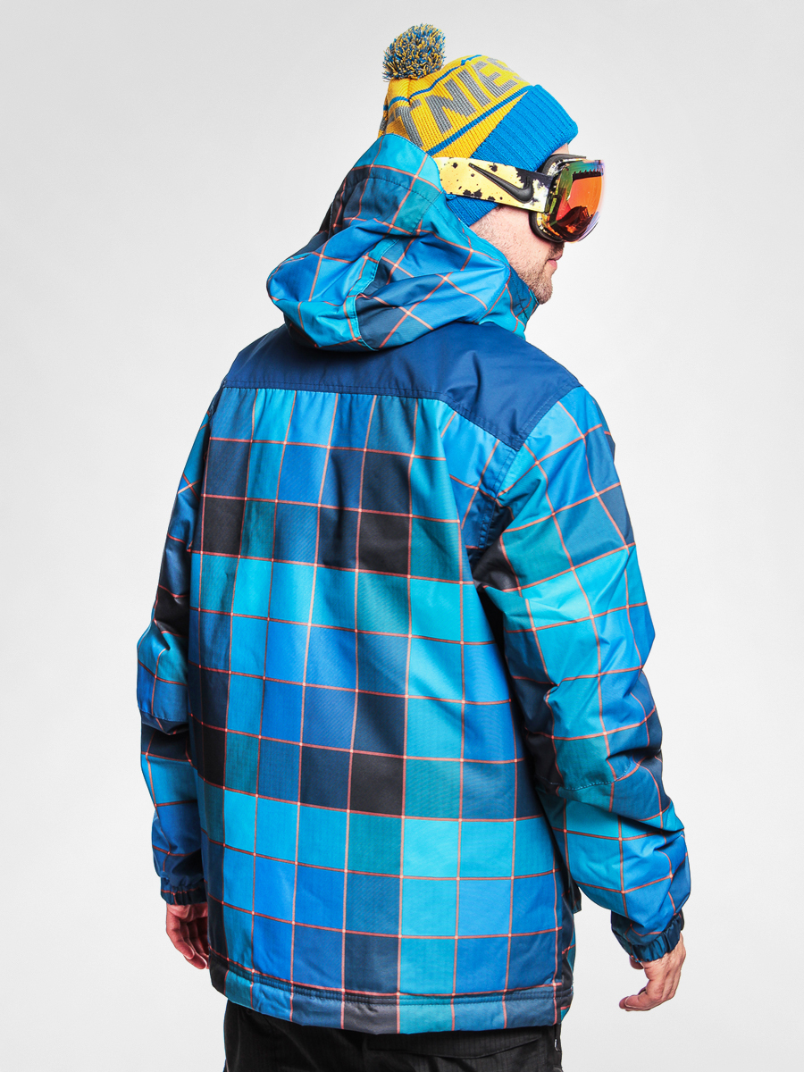 Mens O'Neill Snowboard jacket Pmfr Sector (blue aop)