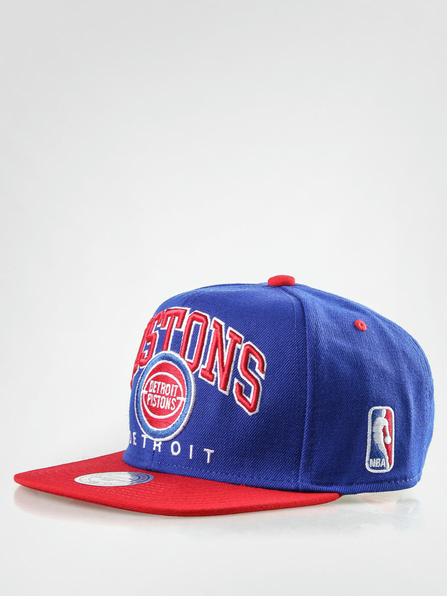 Mitchell & Ness Detroit Pistons Adjustable Snapback & Strap Back