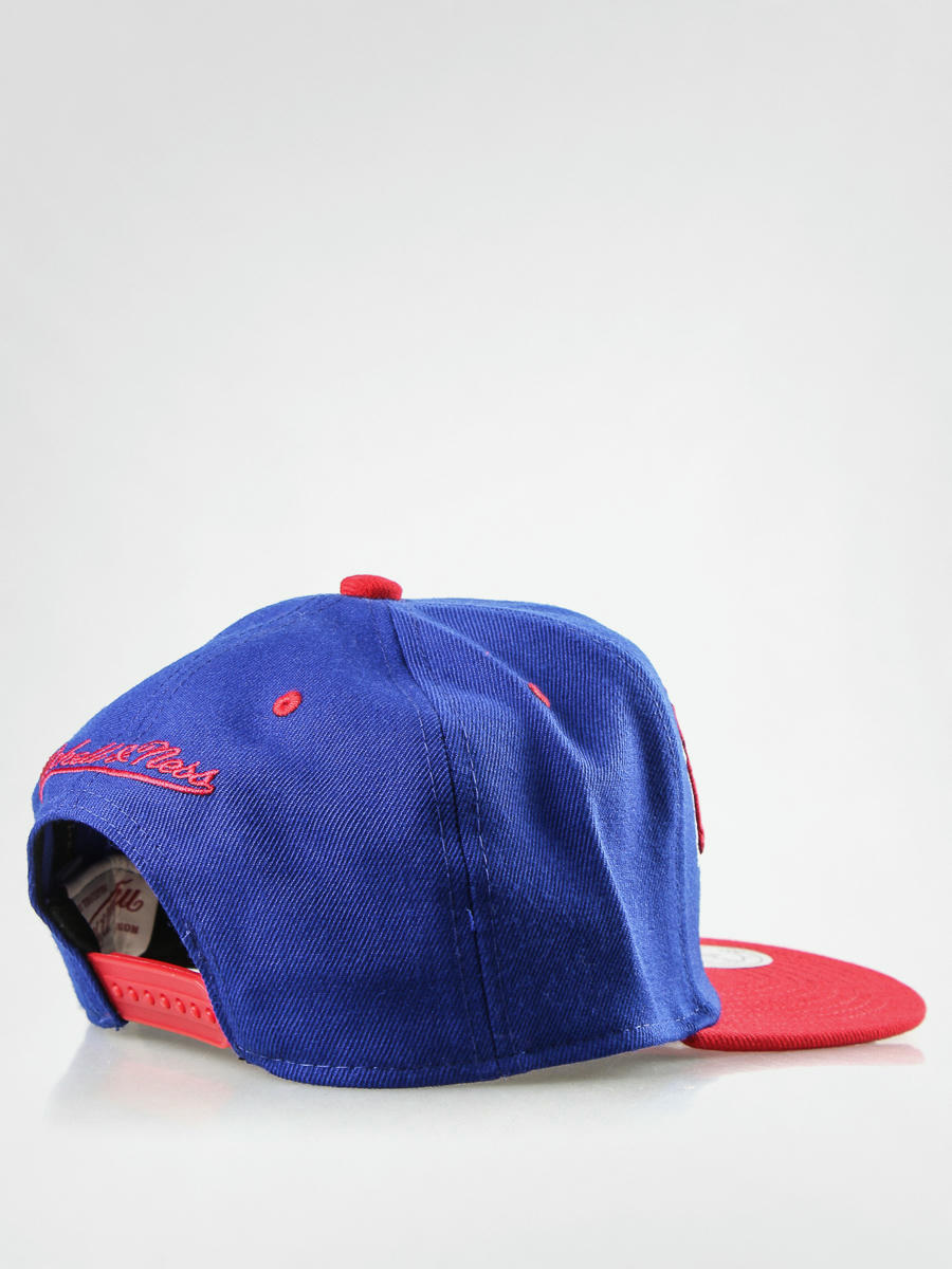 Mitchell & Ness Detroit Pistons Adjustable Snapback & Strap Back