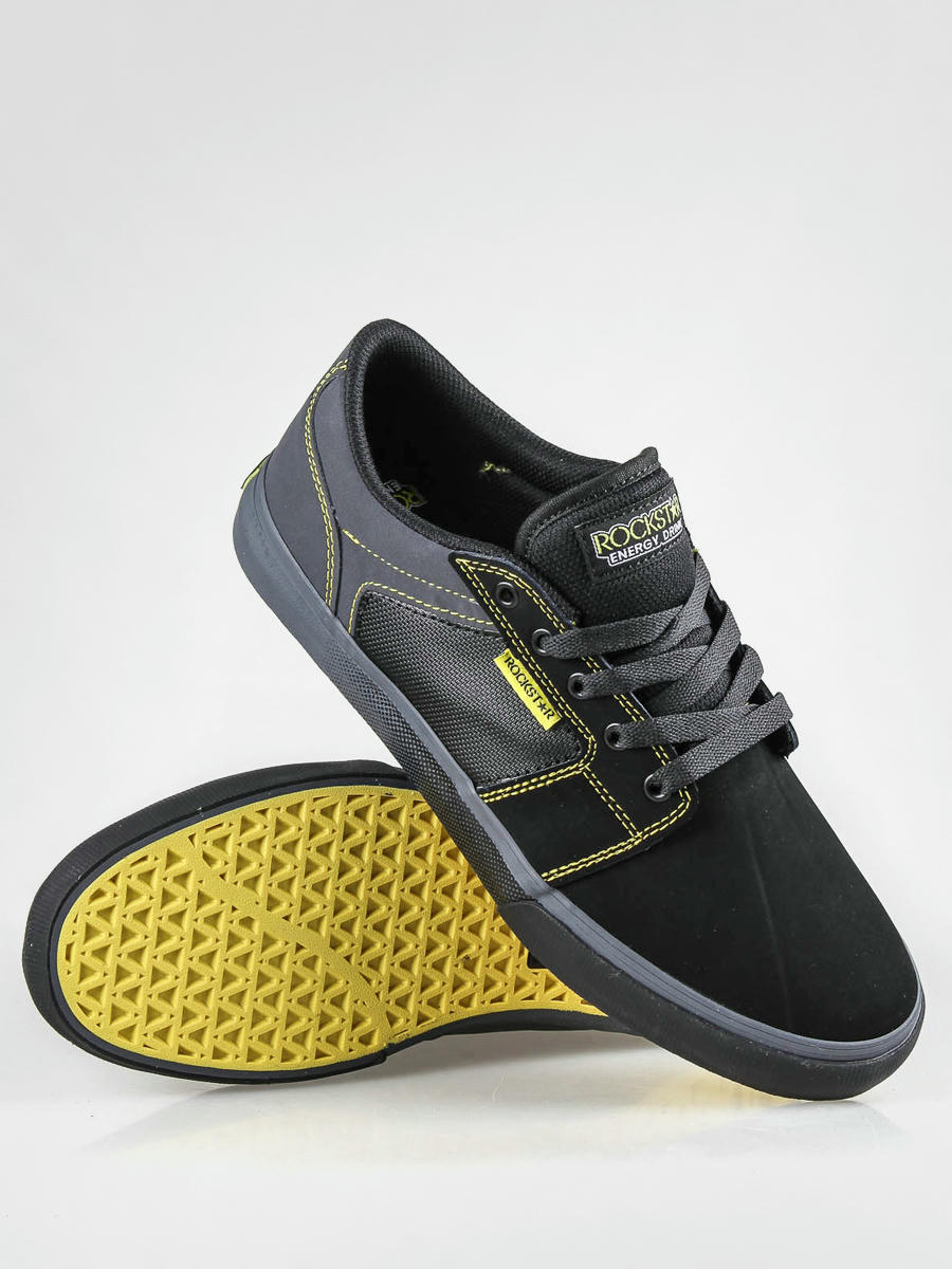 Etnies Shoes Rockstar Barge Ls (blk/gry/yel)