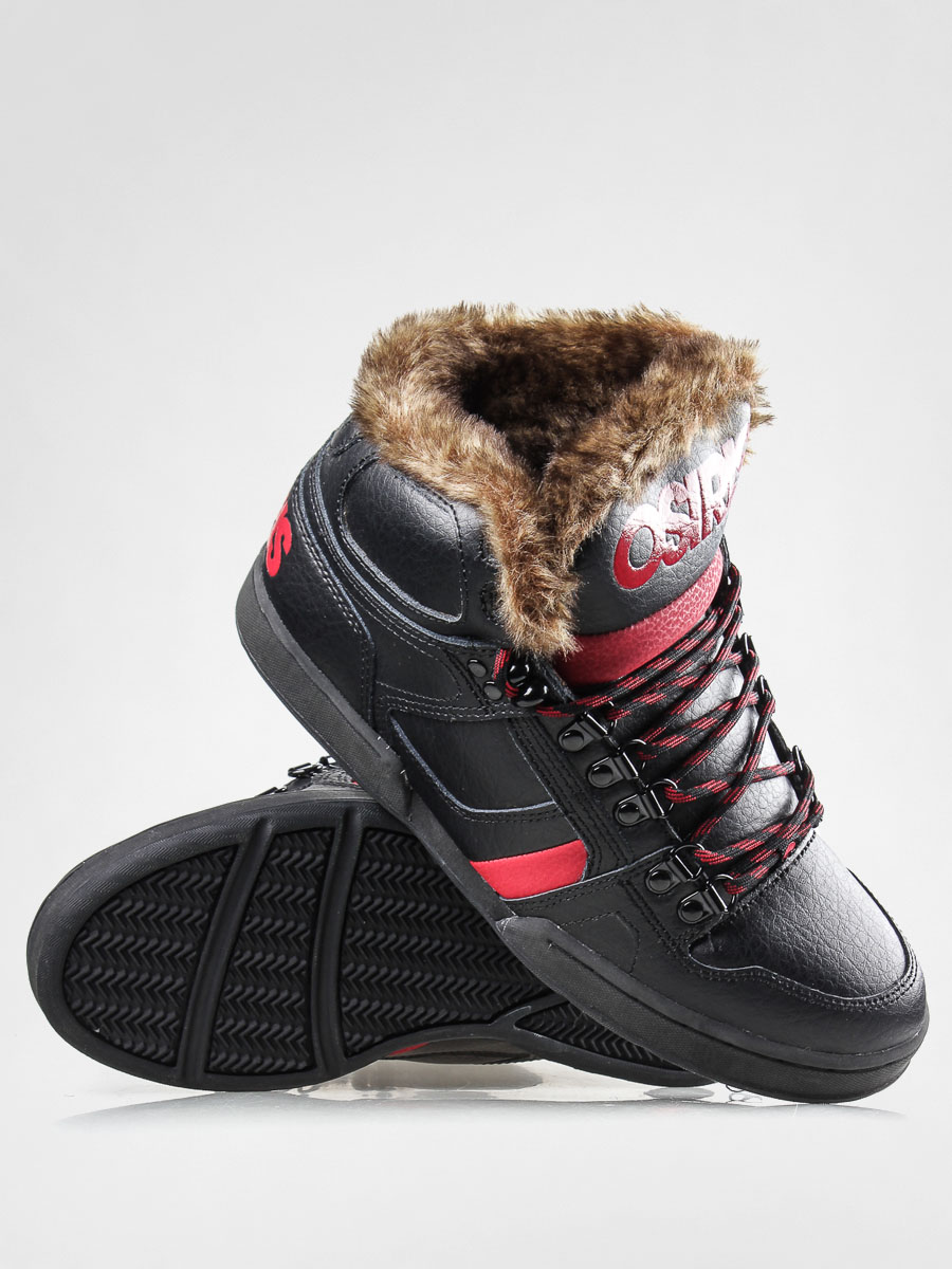 Osiris Shoes NYC 83 SHR (black/red/black)