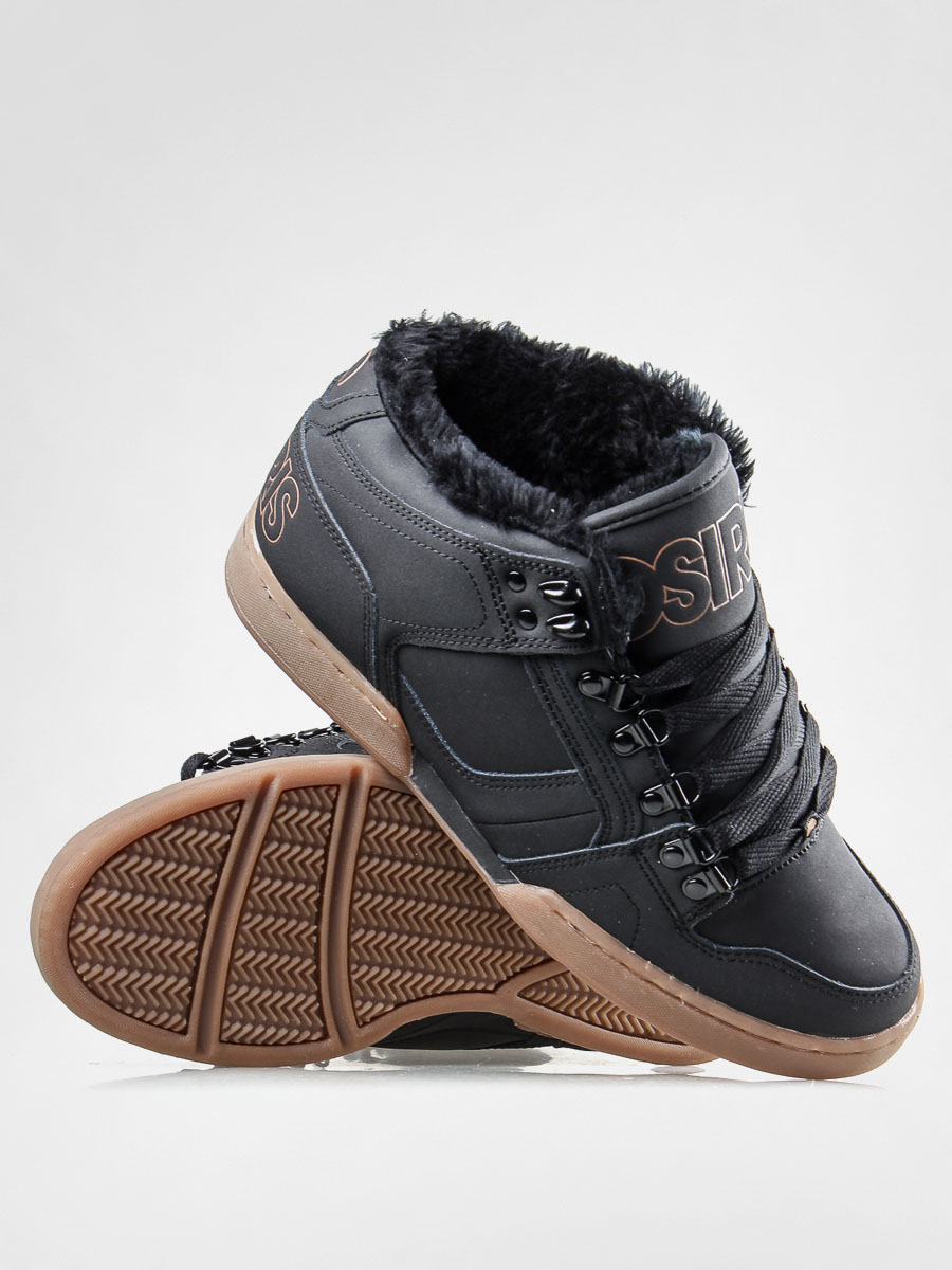 Osiris Shoes NYC 83 MID SHR (black/black/gum)