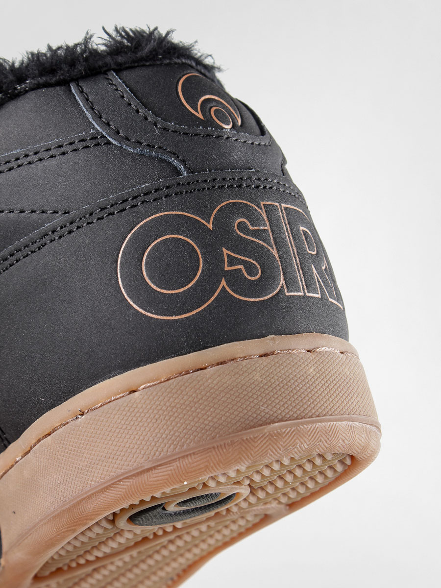 Osiris Shoes NYC 83 MID SHR (black/black/gum)