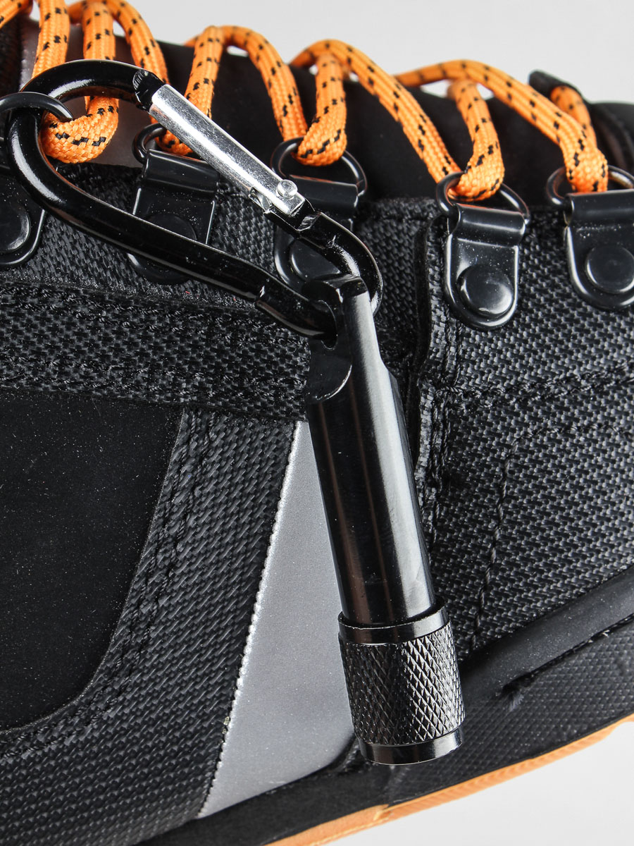 Osiris Shoes NYC 83 MID SHR (black/orange/black)