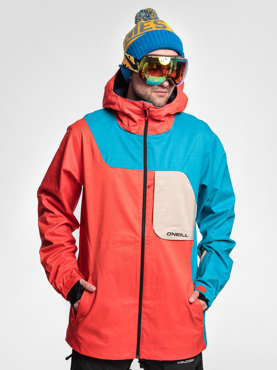 O'Neill Snowboard jacket Pmex Line Up - orange (alphal/red)