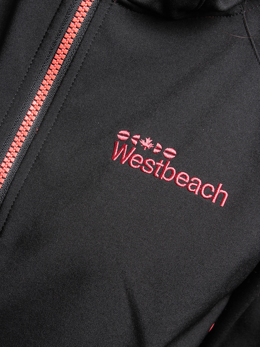 Womens Westbeach Snowboard jacket 1st Avenue Softshell (black)