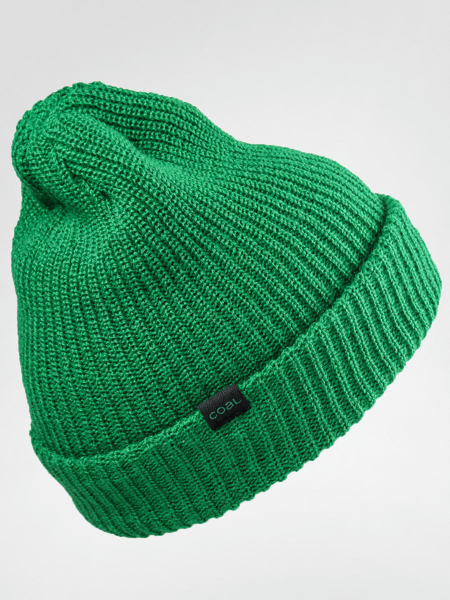 kelly green beanie