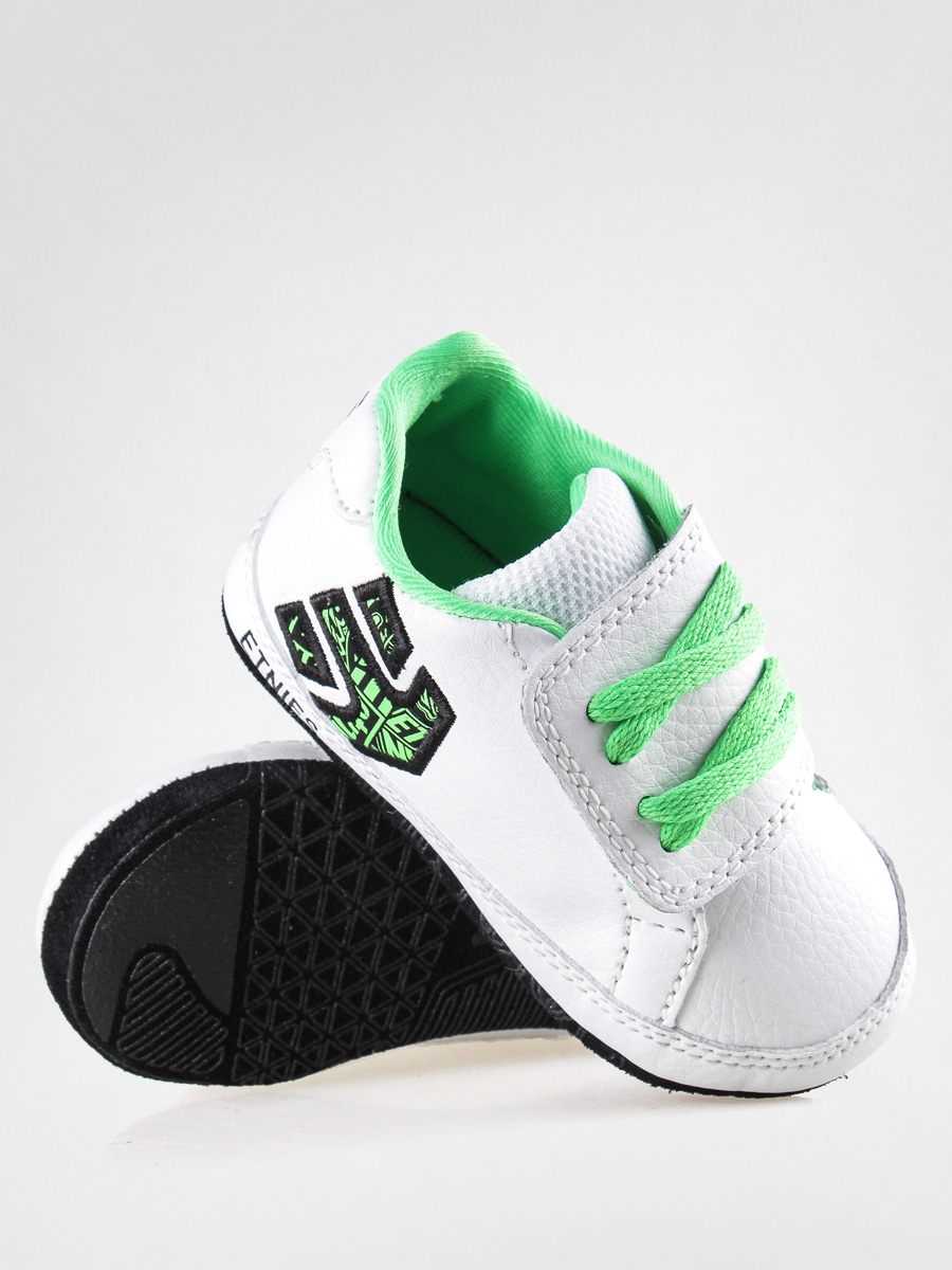 Etnies Shoes Fader Crib - white (wht/grn)