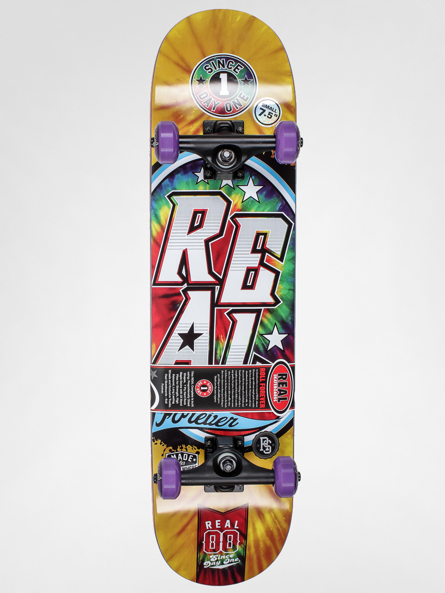 Real Skateboard 15 (yel/prp)