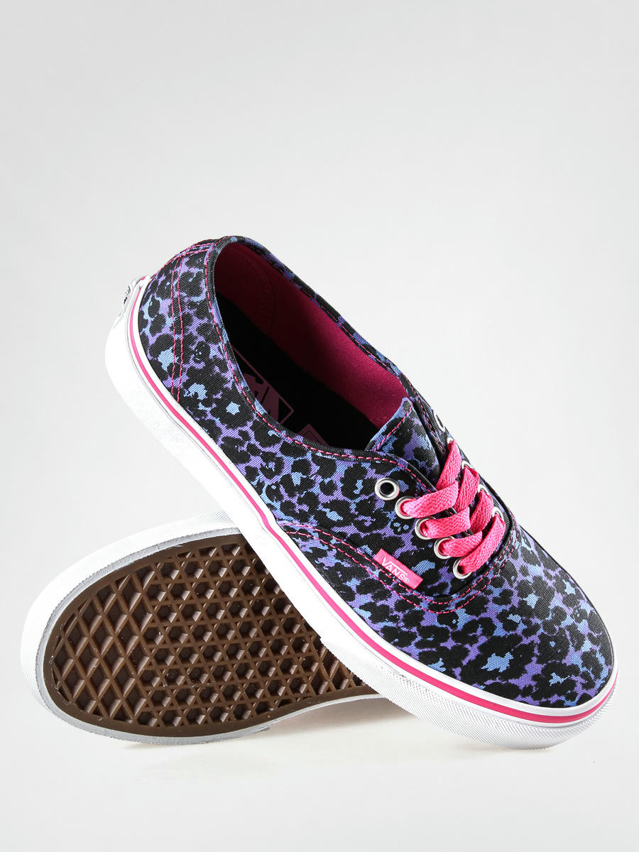 blue leopard vans