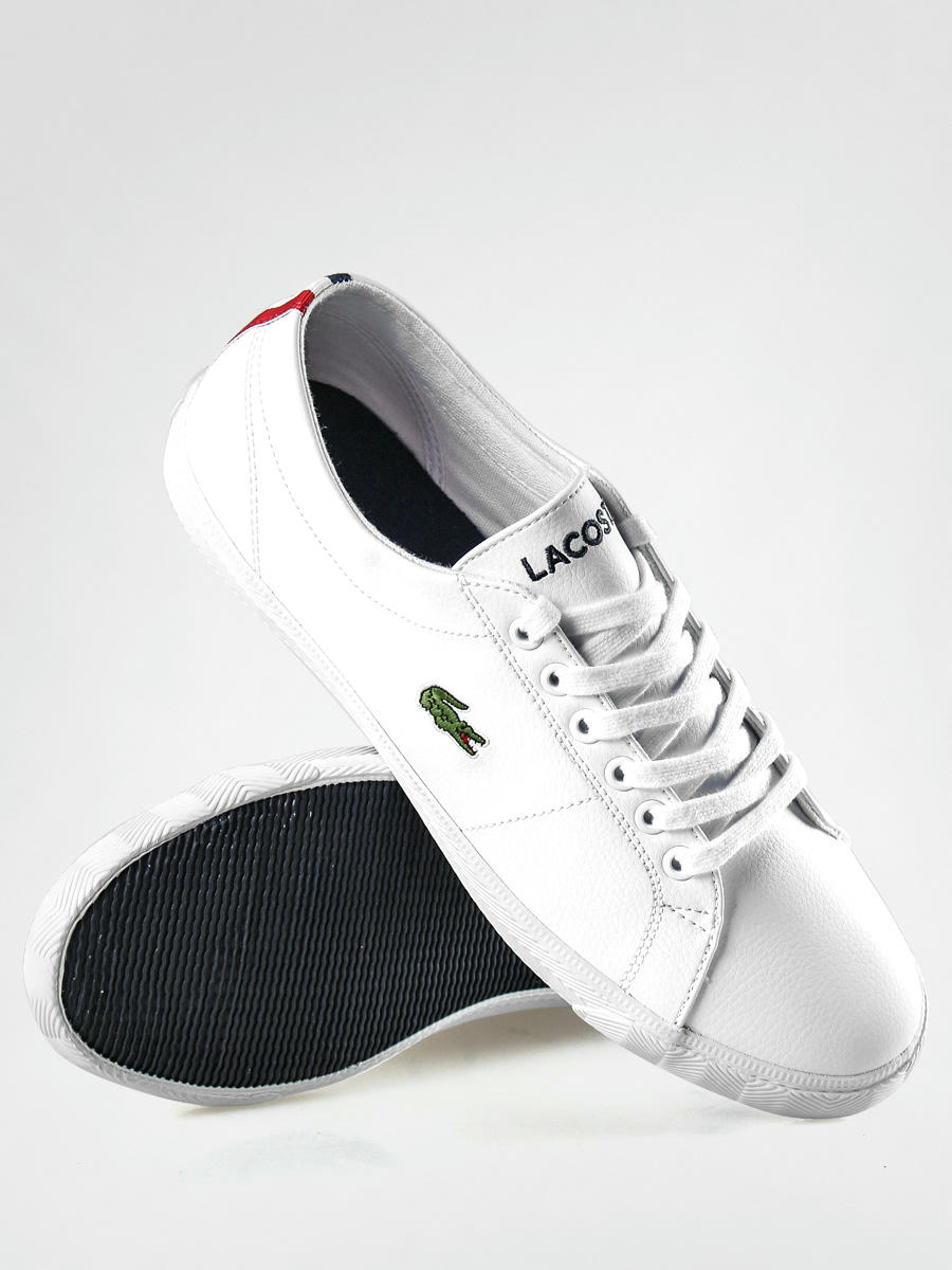 lacoste ortholite white