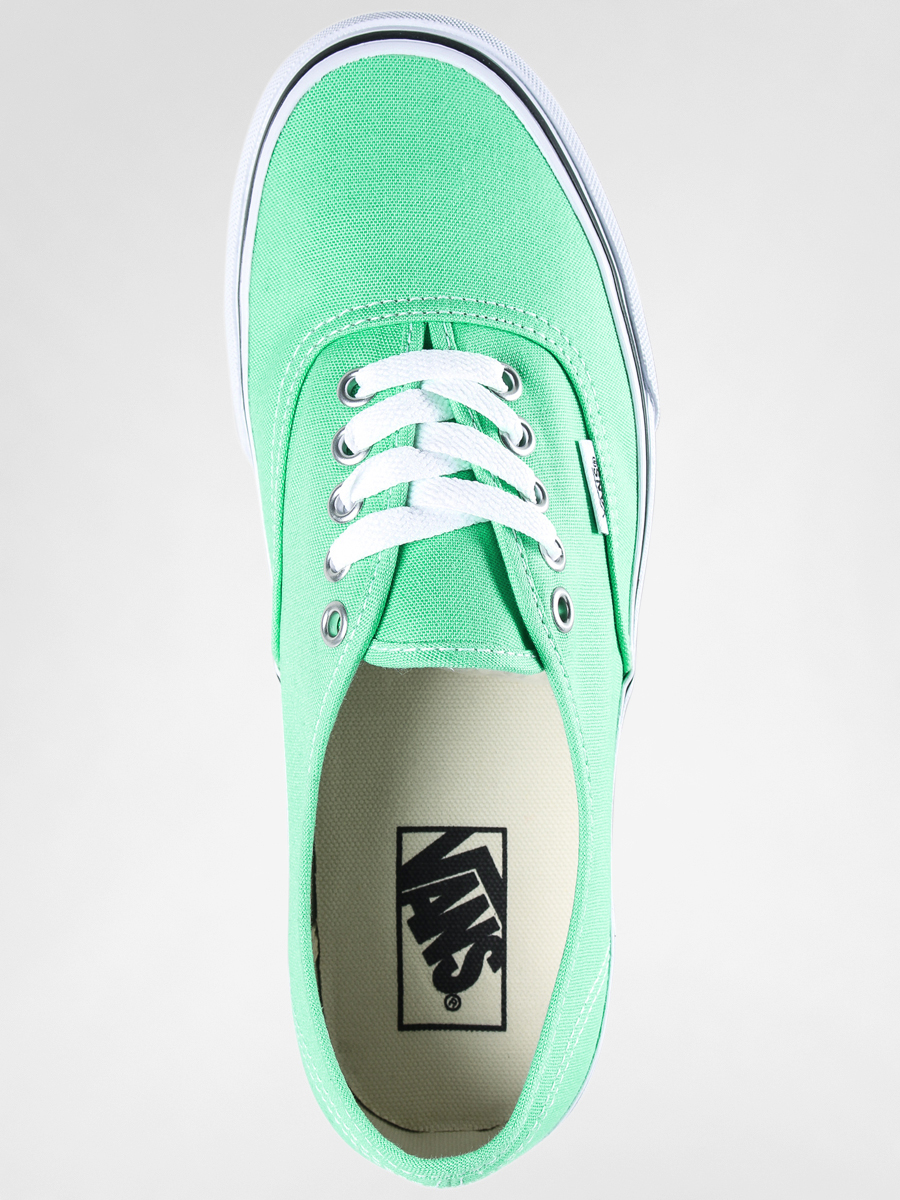 Vans Shoes Authentic green cockatoo true white