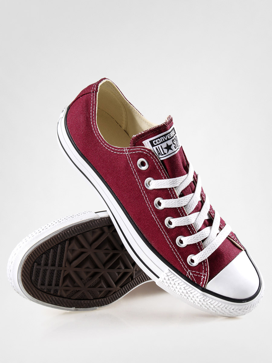 Converse Shoes All Star OX (maroon)