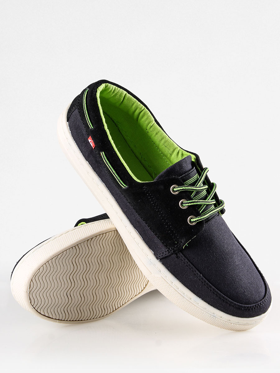 Quiksilver Shoes 004 (blk/wht/grn)