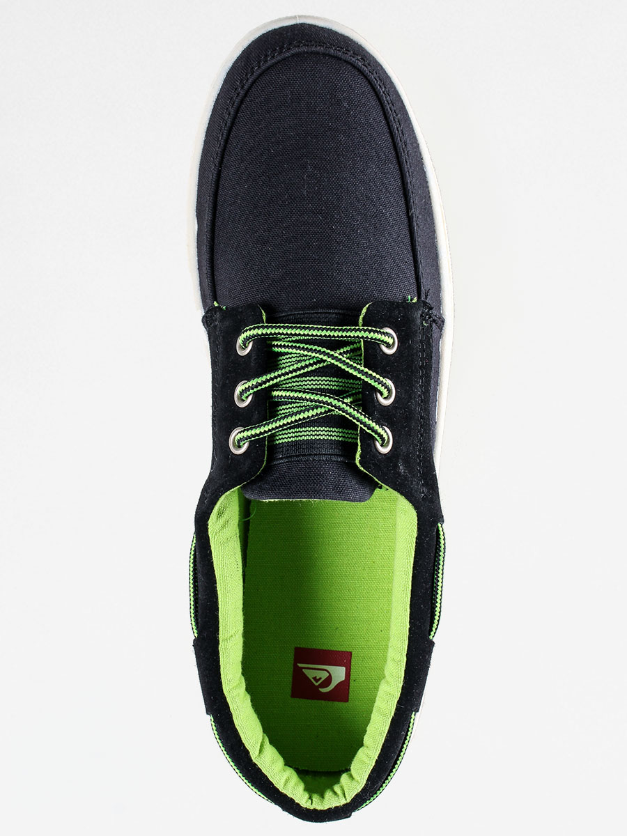 Quiksilver Shoes 004 (blk/wht/grn)