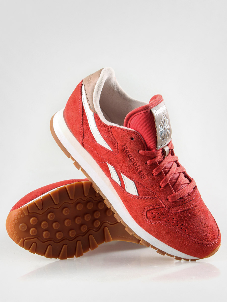 Reebok cl hot sale leather suede