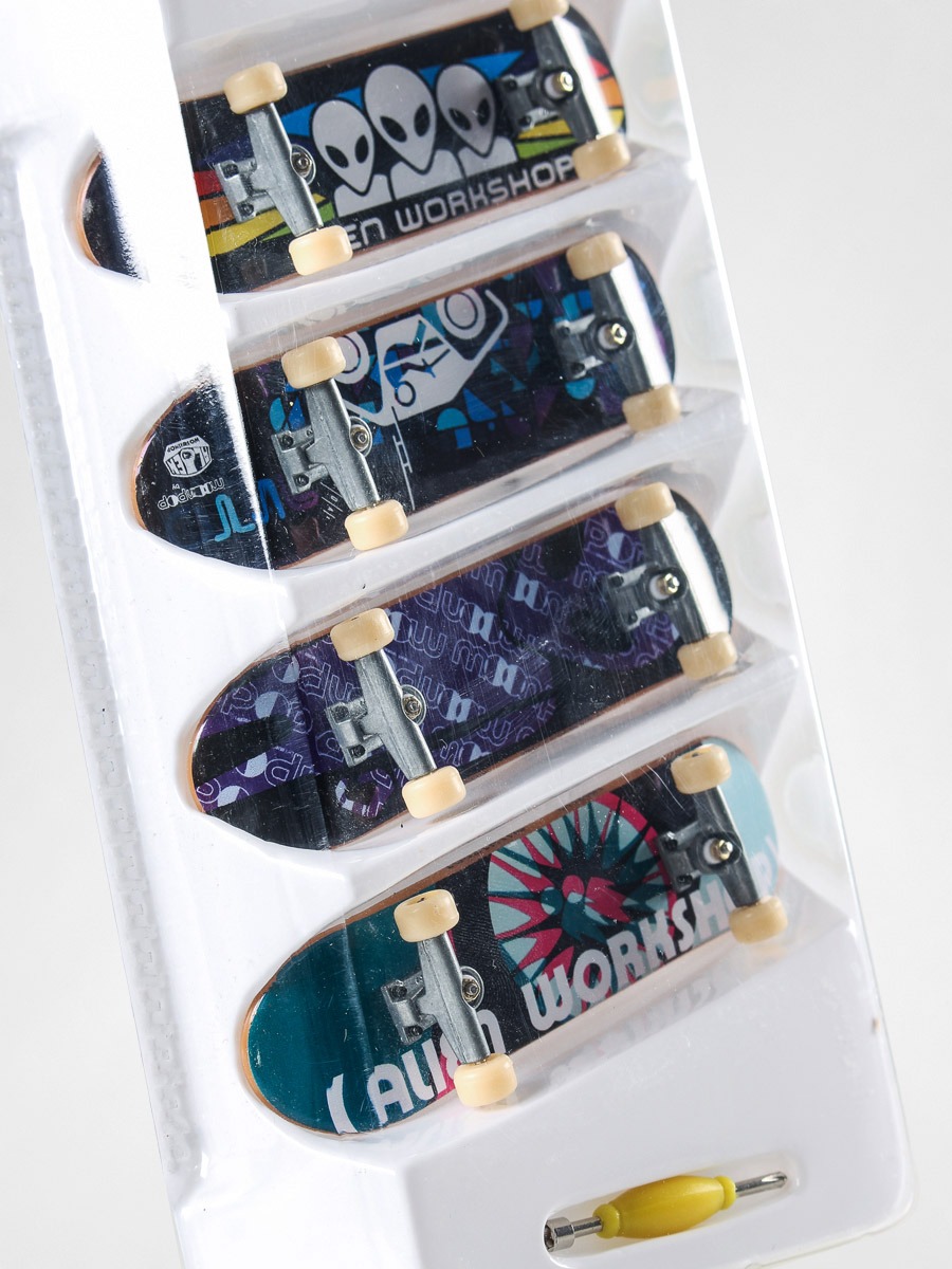 Tech Deck Set Alien Workshop 4 Pack 100