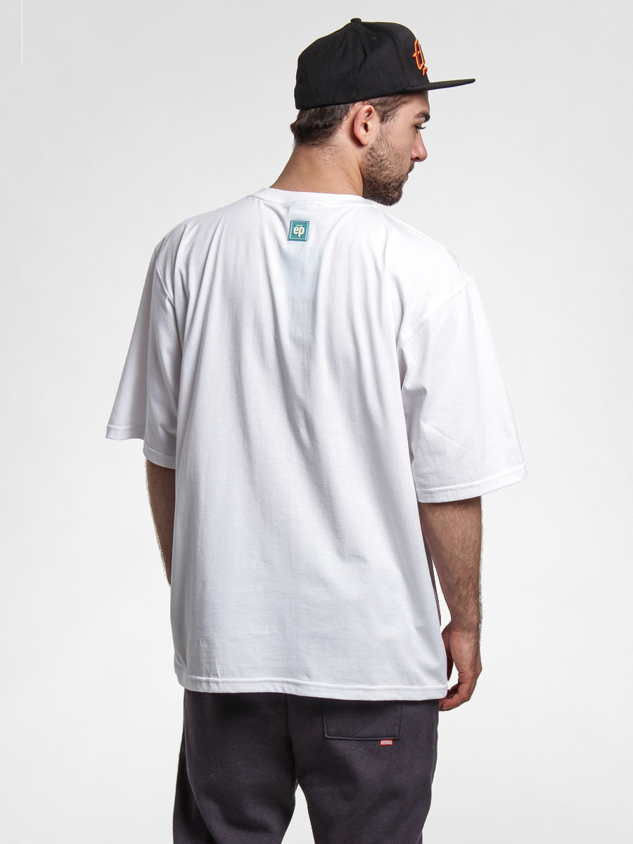 El Polako T-shirt Beard Gang (white)