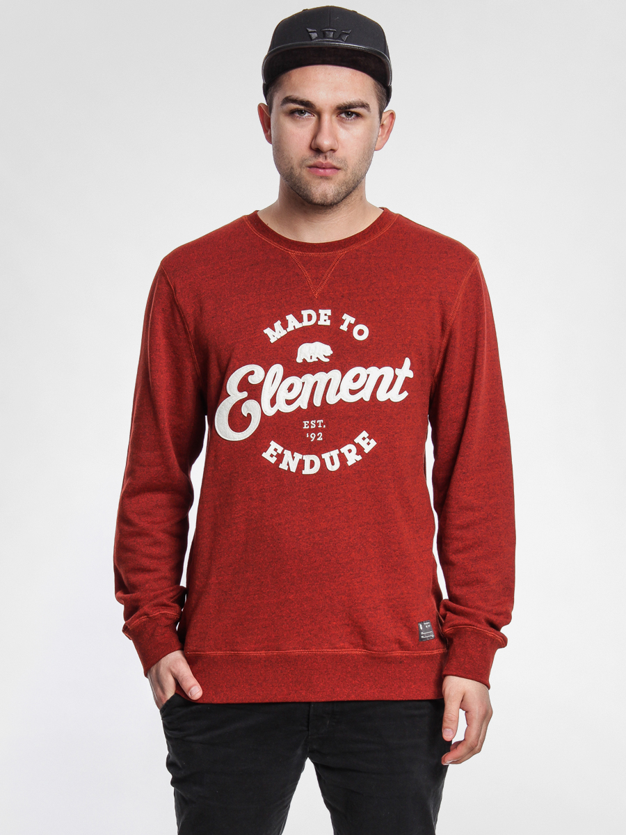 rust colored sweatshirt