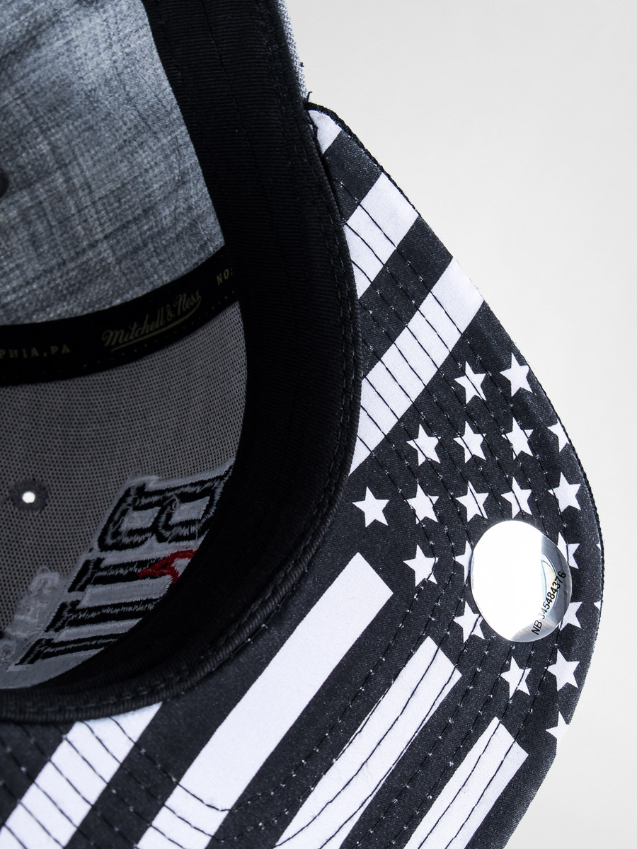 Mitchell & Ness Cap Chicago Bulls ZD (gry)