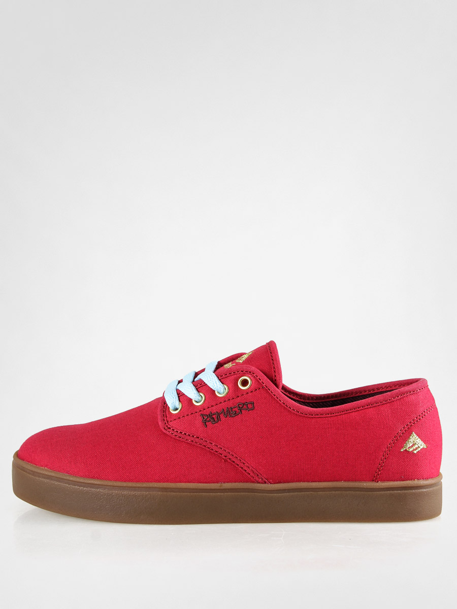 Emerica Shoes Laced By Leo Romero - red (red/brw)