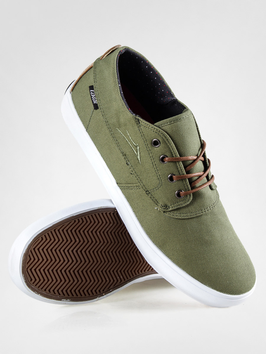 Lakai Shoes Camby Mid (military green canvas)
