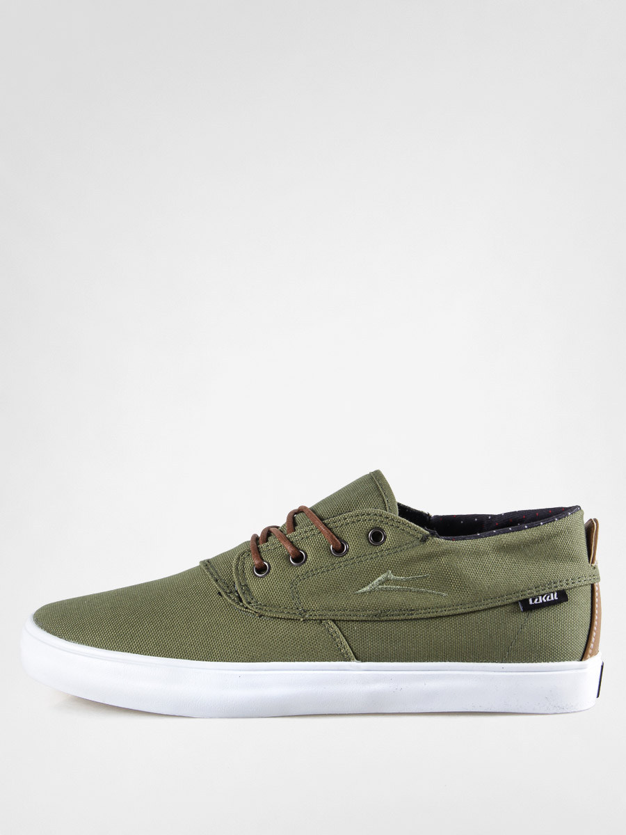 Lakai Shoes Camby Mid (military green canvas)