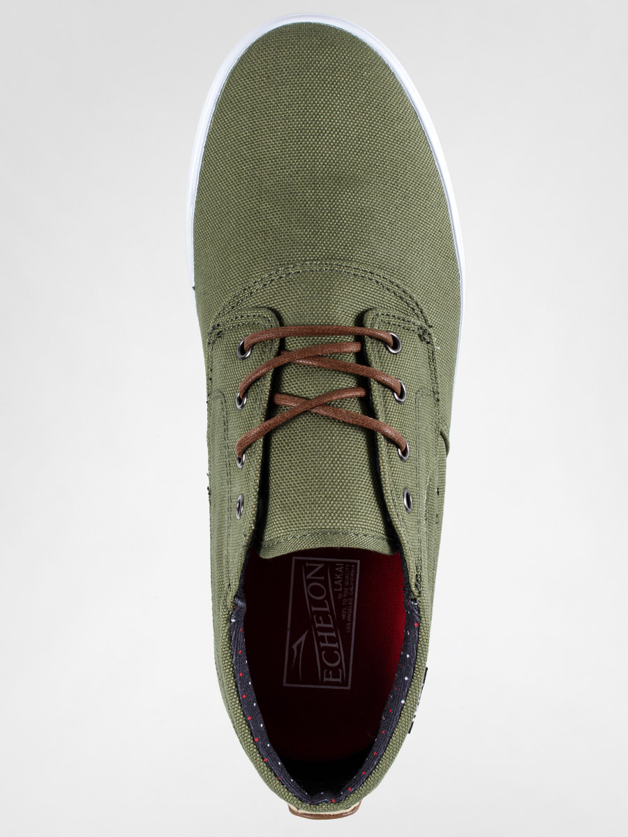 Lakai Shoes Camby Mid (military green canvas)
