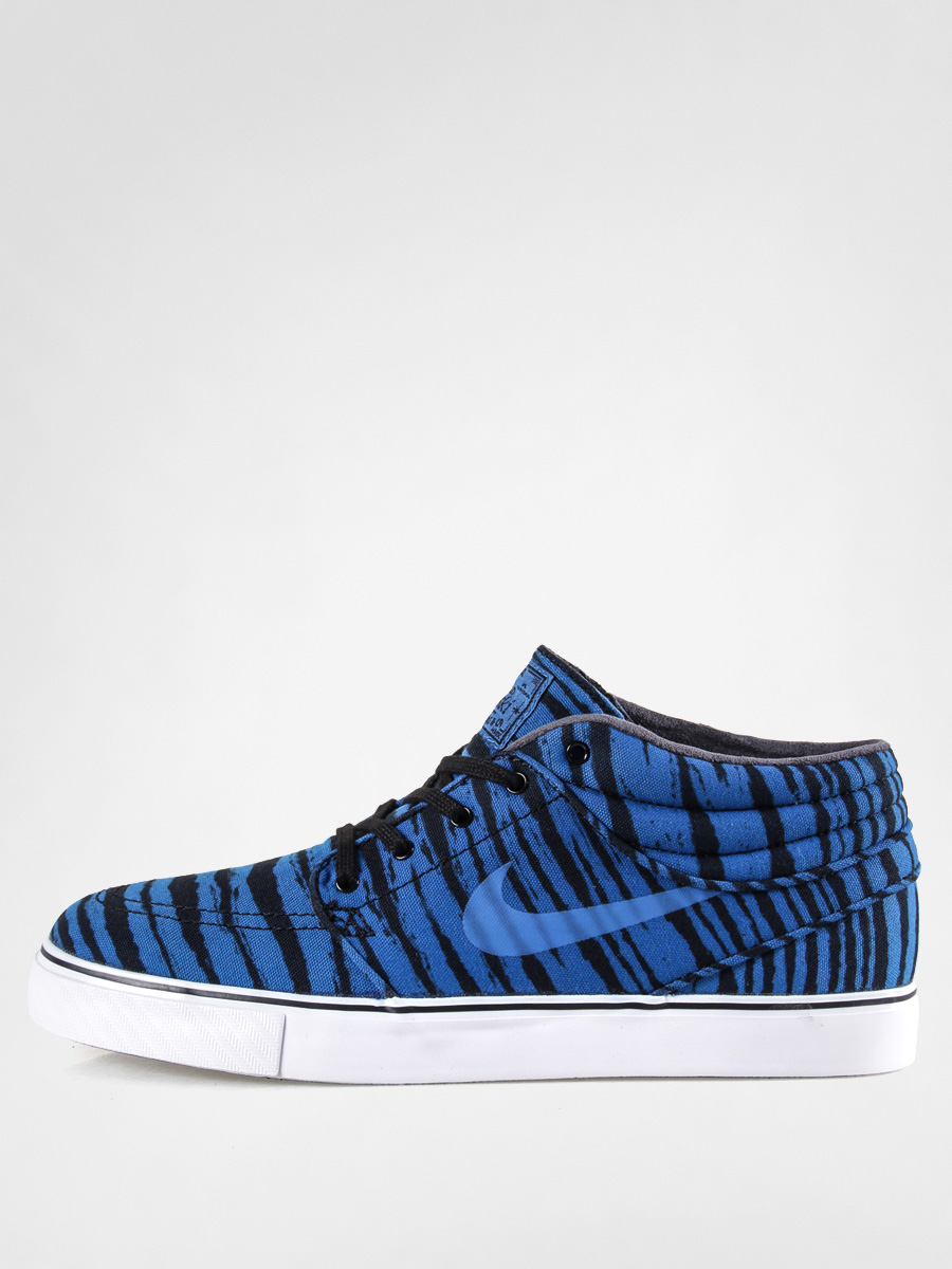Nike SB Shoes Stefan Janoski Mid Prm (military blue/blk white white)